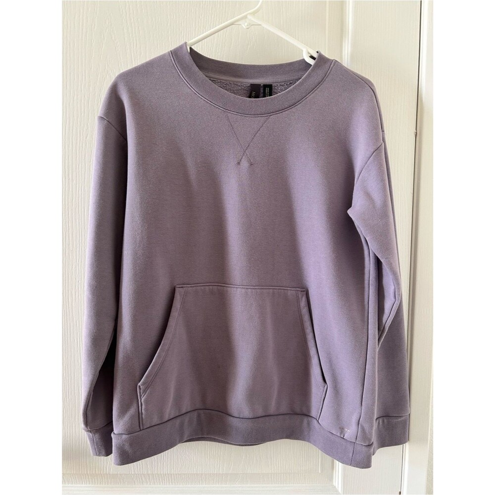 Mondetta Soft Lavender Crewneck Sweatshirt Size Small Athleisure Workout